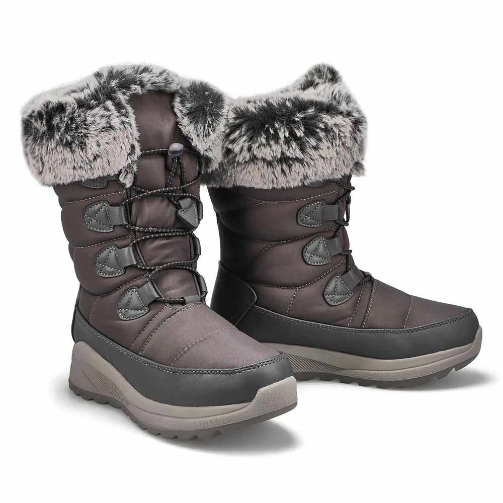 Womens Niobe Waterproof Winter Boot - Charcoal