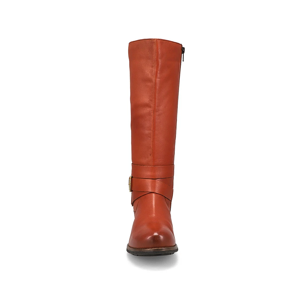 Womens Omega Riding Boot - Cognac