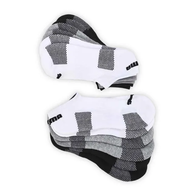 Mens Core No Show Ankle Sock - 6 pack