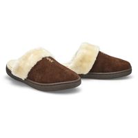 Womens Pauline Open Back Slipper - Chestnut