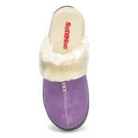 Womens Pauline Open Back Slipper - Lavender