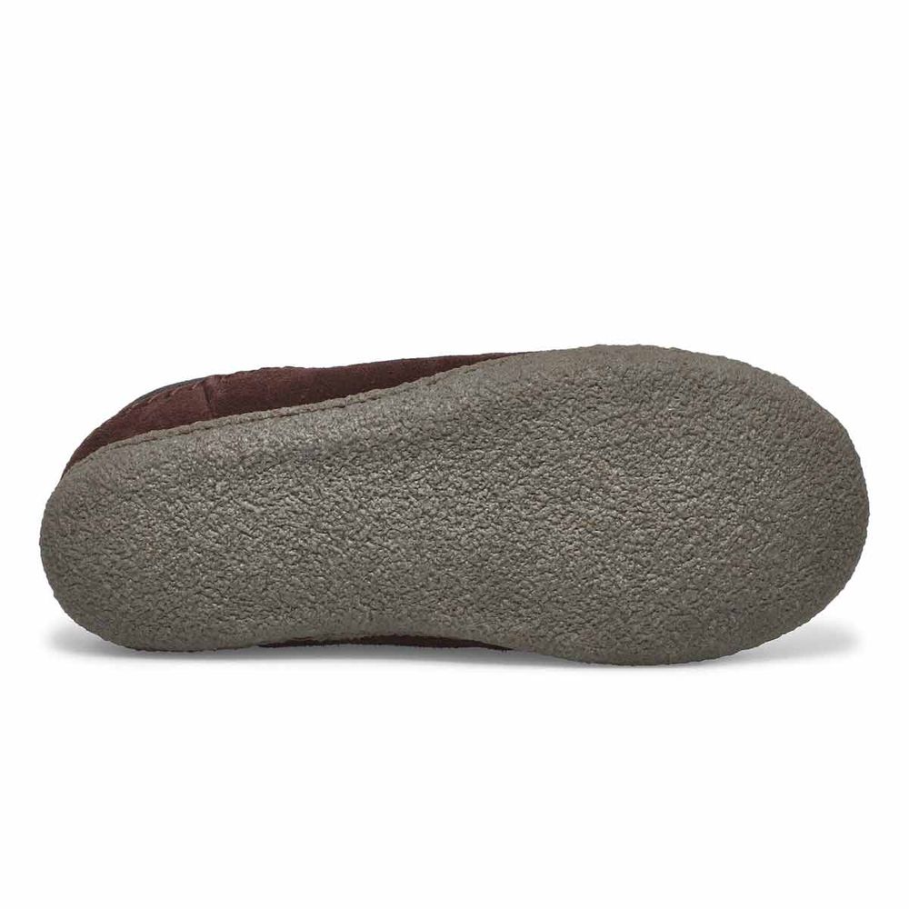 Mens Pauly III Open Back Slipper - Rootbeer