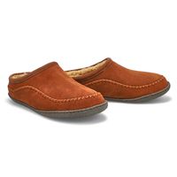 Mens Pauly III Suede Open Slipper - Spice