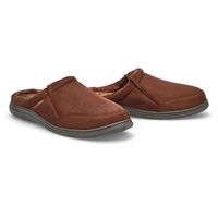 Mens Polar II Open Back Slipper - Brown