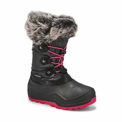 Girls Powdery 3 Waterproof Winter Boot - Charcoal