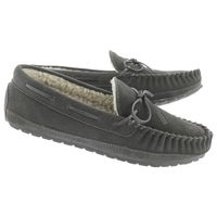 Mens Preston Memory Foam SoftMocs - Charcoal