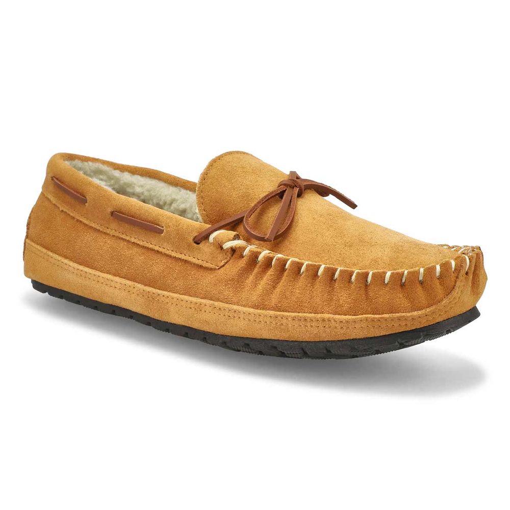 Mens Preston Memory Foam SoftMocs - Tan