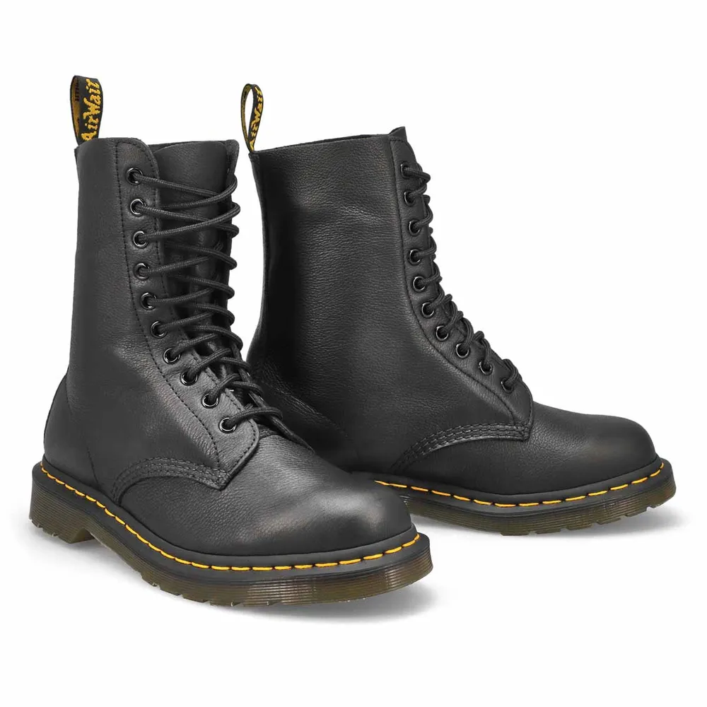 Womens 1490 10-Eye Casual Boot - Black