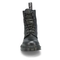 Womens 1460 Pascal Mono 8 Eye Boot - Black/Black