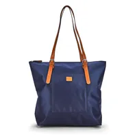 Womens  2 in 1 Tote/Crossbody Bag - Navy