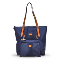 Womens  2 in 1 Tote/Crossbody Bag - Navy