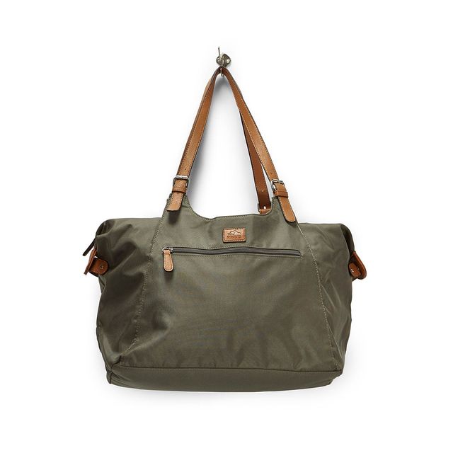 Womens R4700 khaki large tote bag