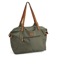 Womens R4700 khaki large tote bag