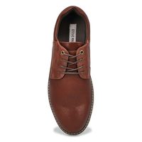 Mens Rammonn Lace Up Casual Oxford - Cognac