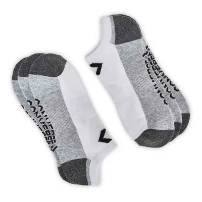 Mens Converse white/grey no show socks - 3 pack
