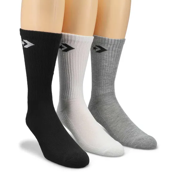 Converse Mens Converse Sport Crew Sock 3 Pack - Multi