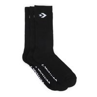 Mens Converse Sport Crew Sock 3 Pack - Black