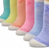 Womens Half Cushion No Show Sock 6 Pack - Multi