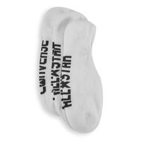 Mens Made For Chucks Ox No Show Sock 3 Pack - White