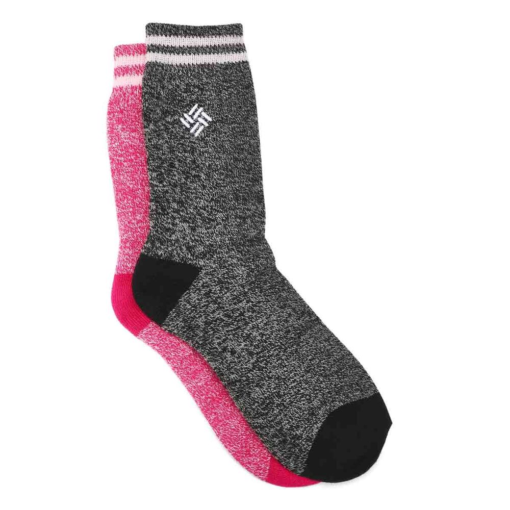 Womens Weight Thermal Crew Sock - 2 Pack