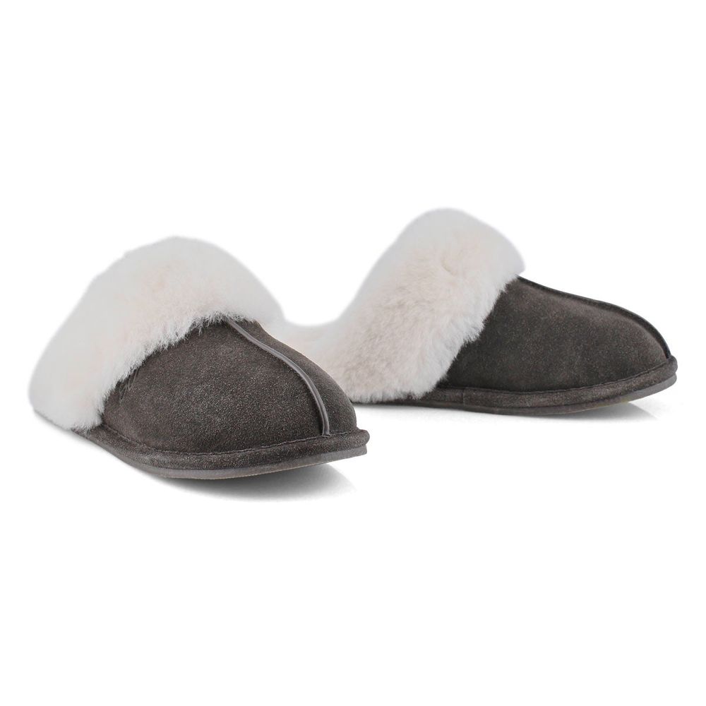 Womens Rihana 2 Open Back Slipper - Brown