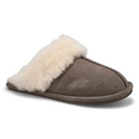 Womens Rihana 2 Open Back Slipper - Charcoal