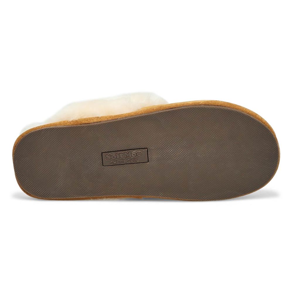 Womens Rihana 2 Open Back Slipper - Chestnut