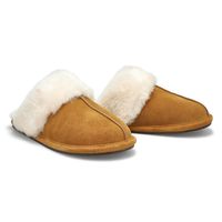 Womens Rihana 2 Open Back Slipper - Chestnut