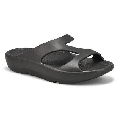 Womens High Bounce Strappy Sandal - Black