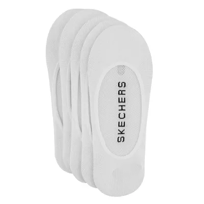 Womens Microfiber Superlow Liner 5 Pack -White
