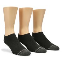 Boys No Show Full Terry Sock 6 Pack - Black