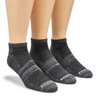 Mens Low Cut Non Terry Sock 6 Pack - Black Multi