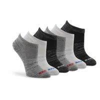 Boys Low Cut Non Terry Sock 6 Pack - Multi
