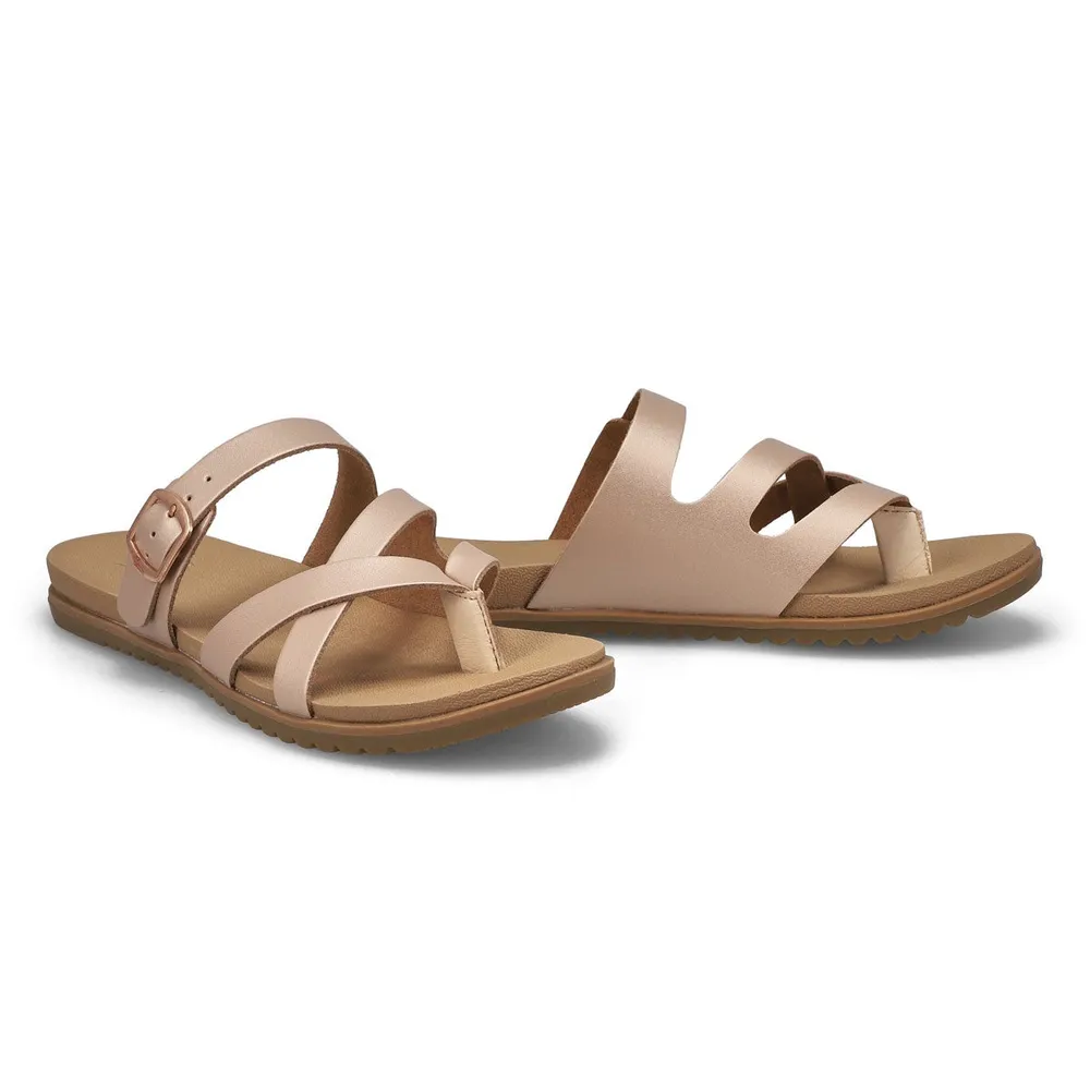 Womens Sandy Thong Sandal - Rose Gold