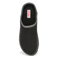 Mens Saturn Memory Foam Slipper - Black