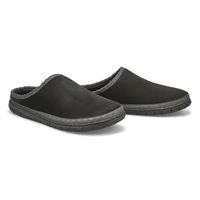 Mens Saturn Memory Foam Slipper - Black