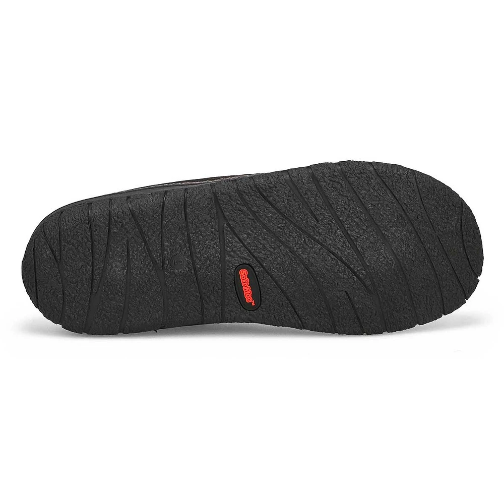 Mens Saturn 2 Memory Foam Slipper - Black