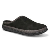 Mens Saturn 2 Memory Foam Slipper - Black