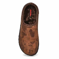 Mens Saturn 2 Memory Foam Slipper - Brown