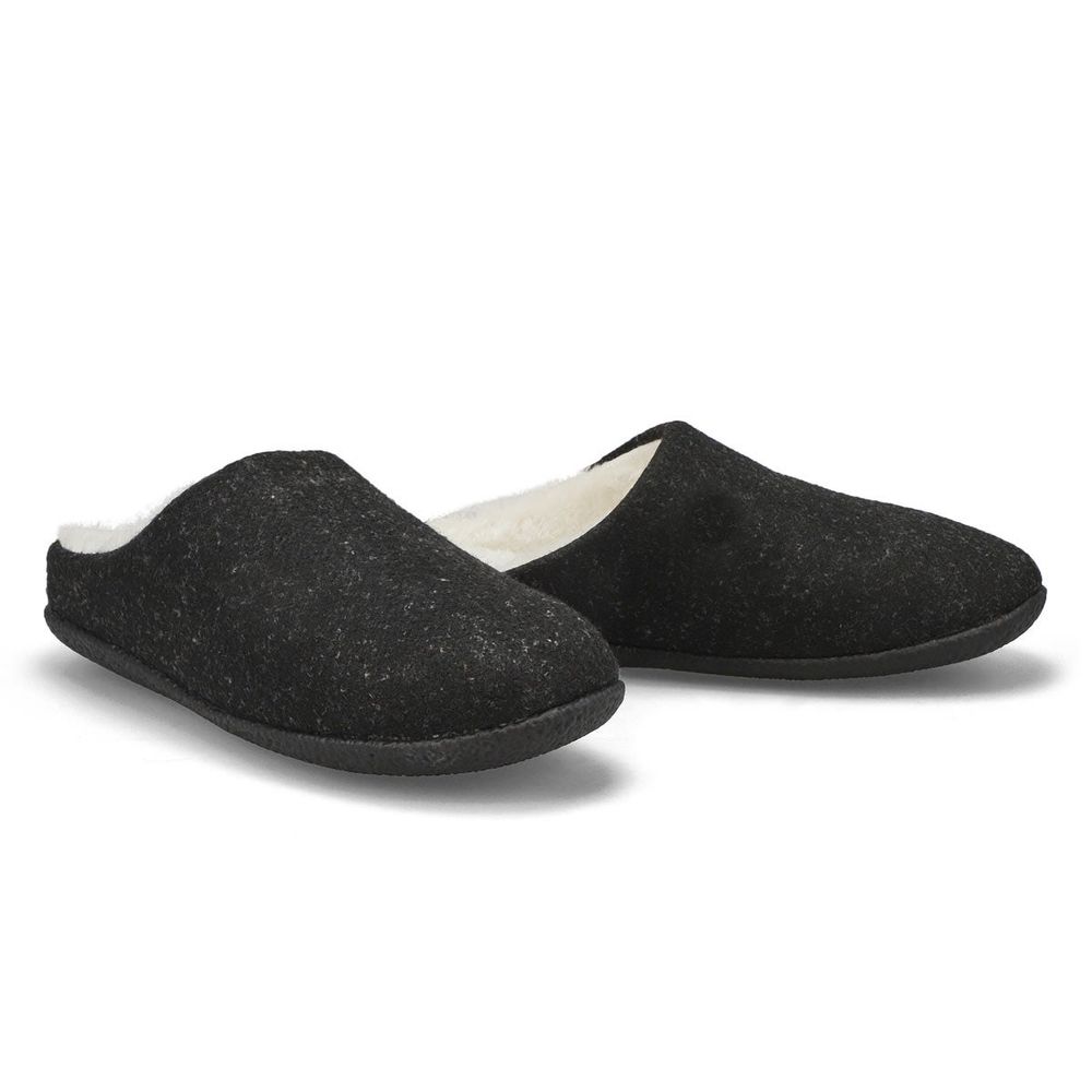 Womens Saturn 4 Open Back Slipper - Black