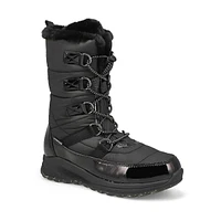 Girls Selena Waterproof Winter Boot - Black