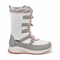 Girls Selena Waterproof Winter Boot - White