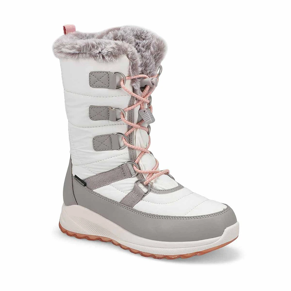 Girls Selena Waterproof Winter Boot - White