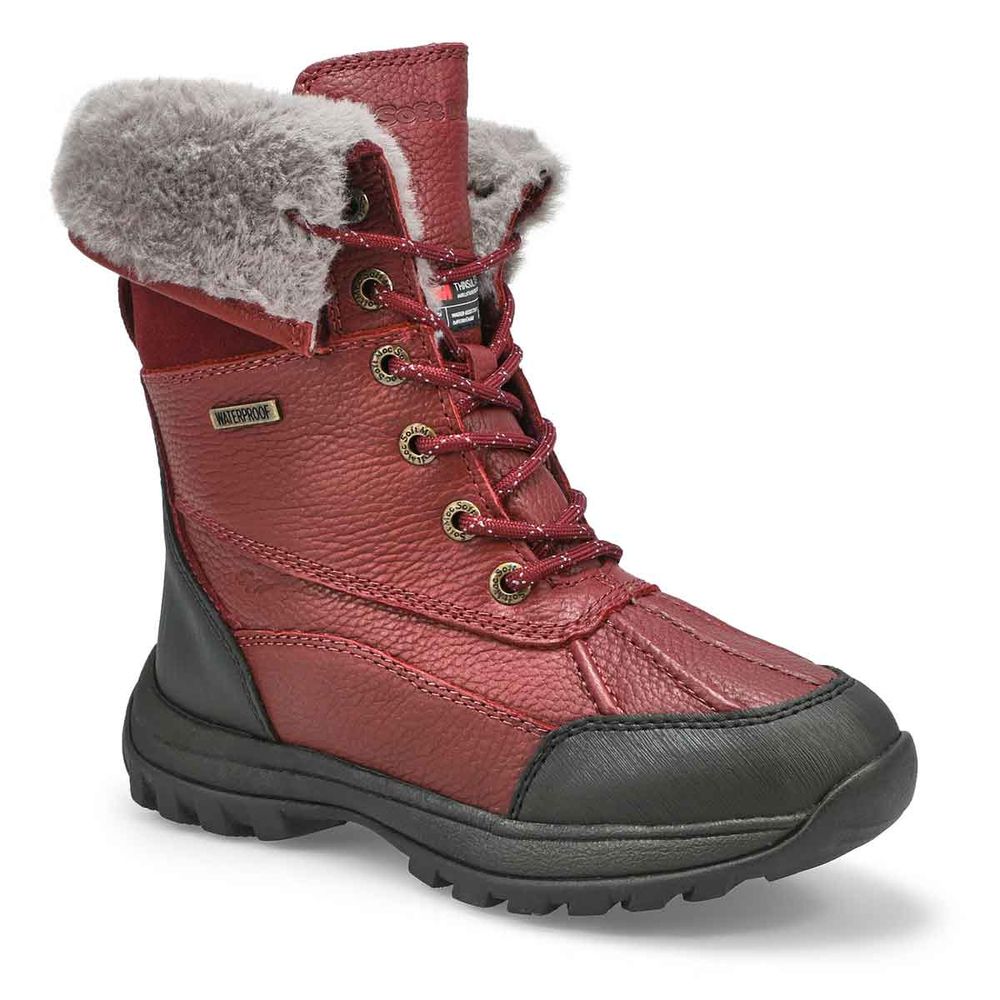 Womens Shakira 4 Waterproof Foldover Cuff Boot - Burgundy