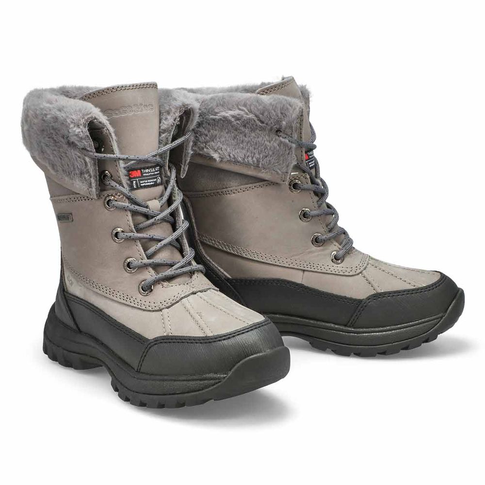 Womens Shakira 4 Waterproof Foldover Cuff Boot - Grey