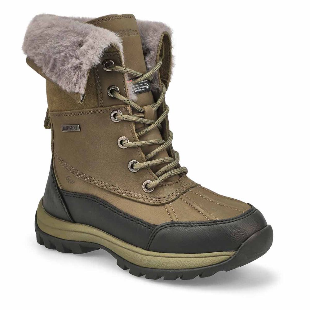 Womens Shakira 4 Waterproof Foldover Cuff Boot - Olive