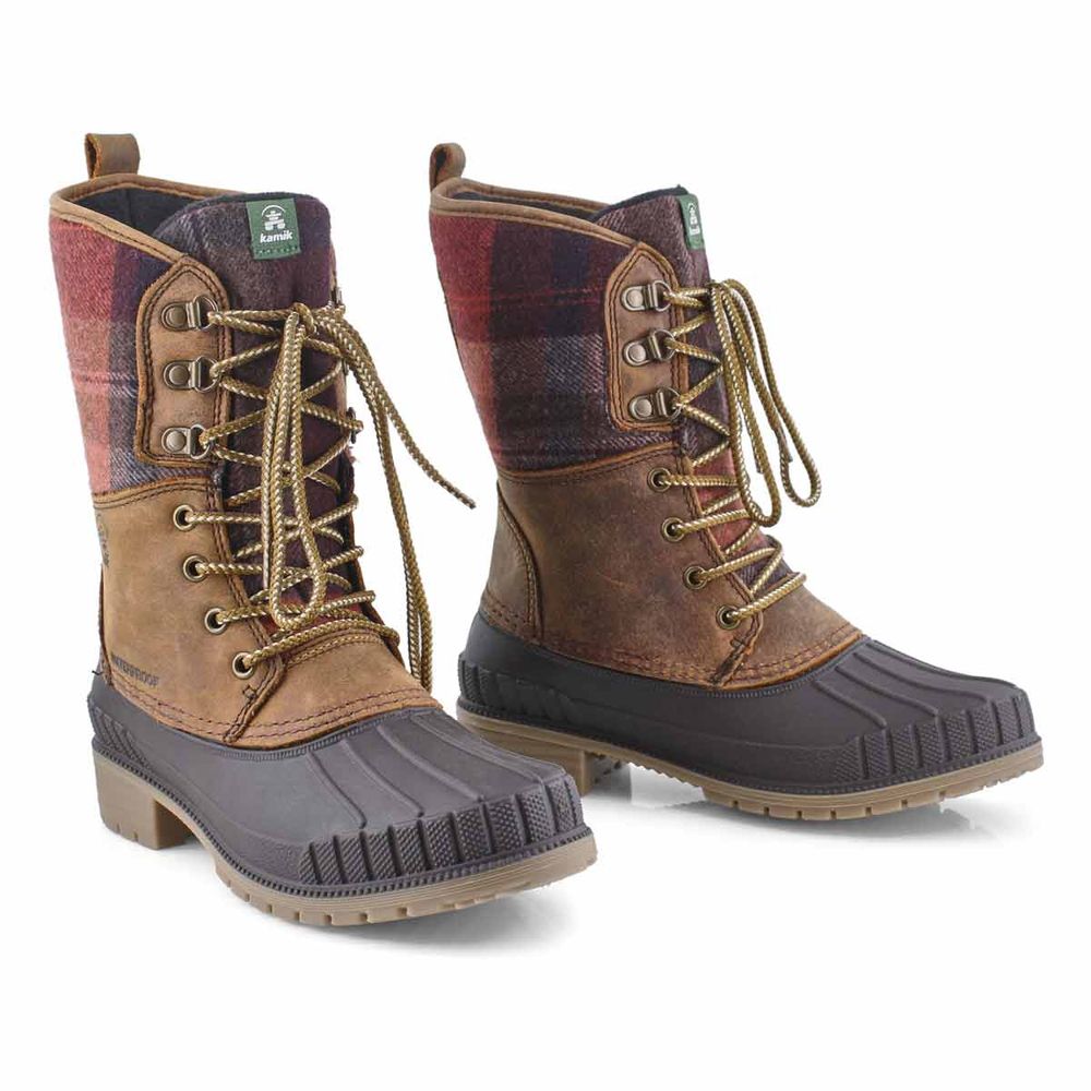 Womens Sienna 2  Waterproof Winter Boot - Dark Brown