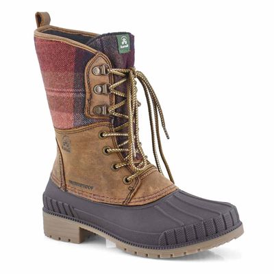 Womens Sienna 2  Waterproof Winter Boot - Dark Brown