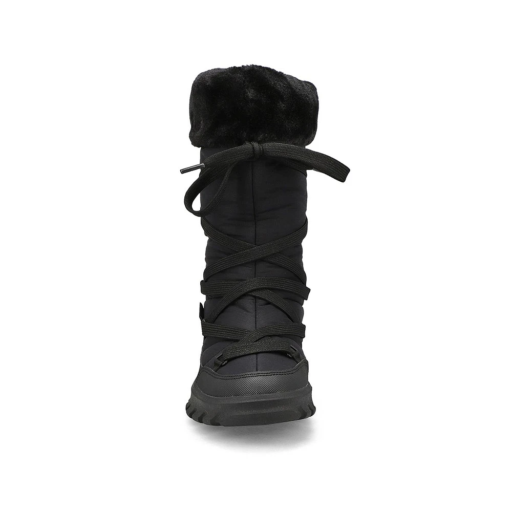 Womens Snowdon Hi Waterproof Winter Boot - Black