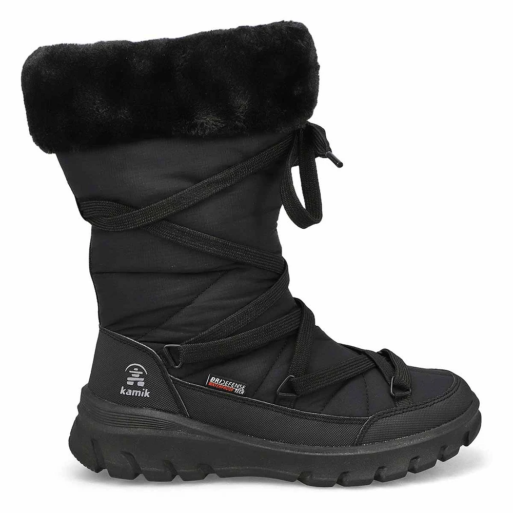 Womens Snowdon Hi Waterproof Winter Boot - Black